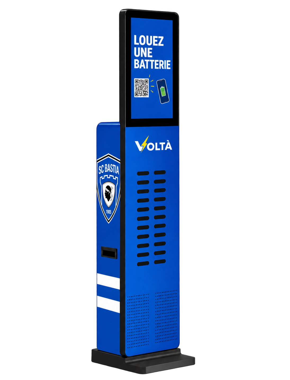 Borne Voltà covering SC Bastia